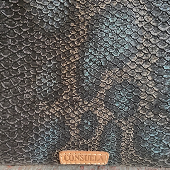 Consuela Rattler Downtown Leather Crossbody Bag - Picture 6 of 8